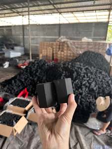 Charbon de bois de sciure de bois dur 100% naturel, briquettes hexagonales fabriquées à la machine, faible fumée, cendres, 4-6 heures de combustion, 7000-8000 kcal/kg - Product Image 6