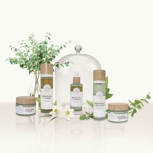 ชุดผลิตภัณฑ์บำรุงผิวหน้าขาวกระจ่างใส SEOHWABI Whitening C+ 5 ชิ้น สูตรเกาหลี พร้อมไนอะซินาไมด์ ประกอบด้วยโทนเนอร์ อีมัลชั่น แอมพูล และครีม - Product Image 1