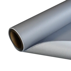 Tela de Fibra de Vidrio Recubierta de Silicona de una Sola Cara de 500 g/m² para Cubiertas de Aislamiento - Product Image 1