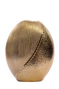 Venta al por Mayor de Floreros Decorativos de Aluminio Dorado Hechos a Mano, Modernos, con Textura, de Lujo, para Mesa, Bodas, Navidad, Decoración del Hogar, Regalo - Product Image 3