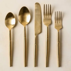 Ensemble de couverts en acier inoxydable de haute qualité et durable, design royal, finition miroir, pour la maison, exportateurs indiens - Product Image 3