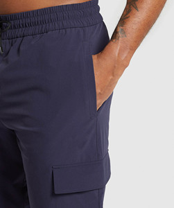 Top Trending Wholesale Custom Logo Men's <b>Stretch</b> <b>Cargo</b> Pants Drawstring Elastic Waist Side Pockets Casual Joggers At Low Price - Product Image 4