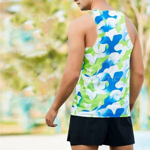 Camiseta sin Mangas para Hombre, Nueva Llegada 2026, Diseños y Colores Personalizables, Transpirable, Ecológica, de Poliéster/Algodón, de Secado Rápido, al por Mayor - Product Image 2