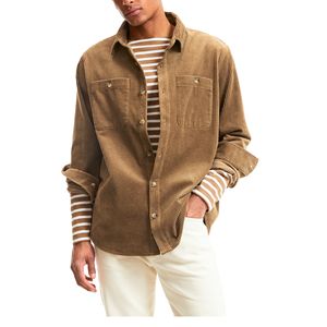 เสื้อรัดรูปผ้าลูกฟูกของผู้ชาย - Product Image 2