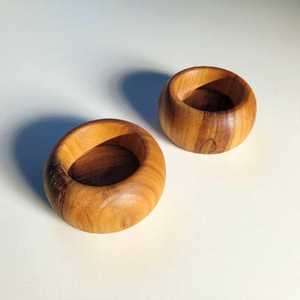 Porte-bougie votif en bois moderne pour la décoration de la maison à Pâques, table de café - Product Image 2