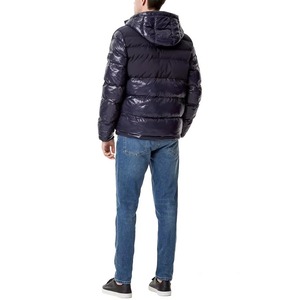 Custom Oversize Lightweight Outdoor Men Puffer Jackets Windproof Hooded Winter <b>Warm</b> Custom Logo Print Puffer Jackets for Unisex - Product Image 6