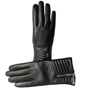 Gants en cuir durables pour l'hiver, gants en cuir véritable classiques pour l'hiver, gants en cuir chauds et élégants pour hommes - Product Image 1
