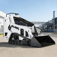 Chargeuse compacte pour travaux de construction, terrassement, démolition et défrichement de chantier