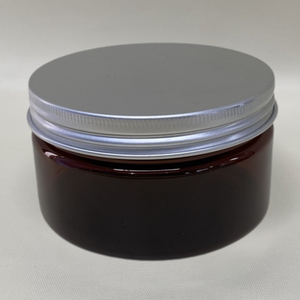 OEM Service Accepted Facial Cream Body Butter Snack Candy 250ml 89mm 36g Short Brown PET Cylinder <b>Plastic</b> <b>Jar</b> for Skin Care - Product Image 2