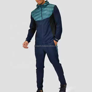 Survêtement d'entraînement confortable à fermeture éclair, coupe classique, pour homme, hiver, uni, écologique, respirant, vente chaude 2026 - Product Image 3