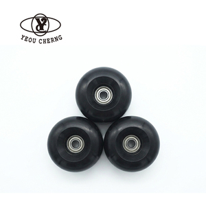 Roues de remplacement pour patins à roulettes 72 mm 82A PU pour enfants, roues à roulement fluide et durables pour patinage débutant - Product Image 3