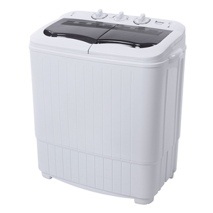 Mini lavatrice con copertura grigia automatica - Product Image 5