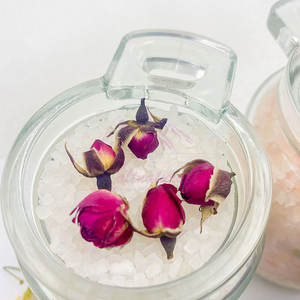 Exfoliante de baño de sal rosa del Himalaya, el más vendido, cuidado corporal natural, exfoliante de baño de sal rosa del Himalaya en venta - Product Image 4