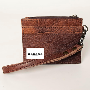 Customized Genuine Leather Wallet with Card Holder & Money Credit Debit Case Zipper Coin <b>Purse</b> for Men & Women - Product Image 6