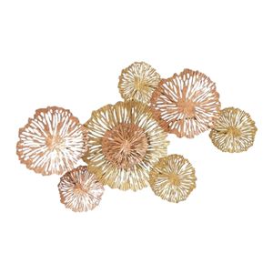 Elegant Golden Leaf Metal <b>Wall</b> Art 3D Sculpture with <b>Frame</b> Premium Nordic Style <b>Wall</b> Decor for Office Hotel and Home Interior - Product Image 2