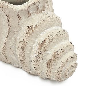 Fioriere e fioriere 9x5.5x5.7 \ "texture Beige sabbia e conchiglia di cemento - Product Image 6