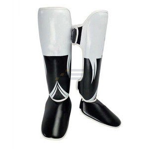 Protector de Espinilleras Profesional para Taekwondo, Karate, MMA, Kick Boxing, de Cuero con Espuma, Ligero, Protección para Adultos para Manos, Pies y Cabeza - Product Image 4