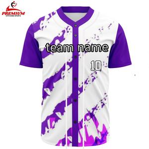 Camiseta estilo jersey de béisbol con bordado personalizado, jersey de béisbol OEM al por mayor con envío y entrega, hecho a medida - Product Image 3