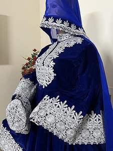 Nuevo Estilo de Vestido Afgano Kuchi para Mujeres Musulmanas, Vestido de Fiesta y Boda con Todas las Tallas y Colores Personalizados, Transpirable, Venta al por Mayor - Product Image 5