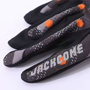 Gants de VTT personnalisés avec logo, séchage rapide, pour sports de plein air, gants de vélo, gants de VTT à fermeture à glissière - Product Image 3