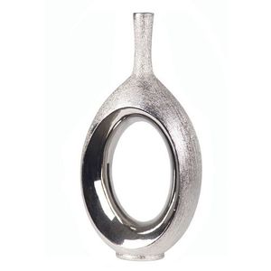 Vase à fleurs en aluminium de style luxueux avec texture métallique polie pour les thèmes de décoration intérieure haut de gamme - Product Image 5