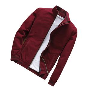 Veste mince à col montant oem avec logo personnalisé veste uniforme de baseball décontractée pour hommes printemps et automne veste pour hommes - Product Image 5