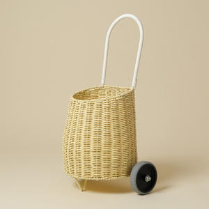 Sac de transport écologique en rotin pour enfants, valise à roulettes, ensemble de 3 pièces - Product Image 5