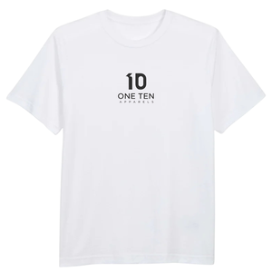 เสื้อยืดผู้ชายสีขาว ผ้าฝ้ายพรีเมียม แขนสั้น ระบายอากาศได้ดี สวมใส่สบาย เสื้อยืดลำลอง  เสื้อเปล่า รับสกรีนลาย - Product Image 1