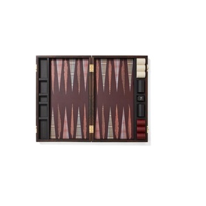 Jeu de Backgammon de Luxe en Bois en Gros, Plateau Pliant Classique Portable, Jeux de Stratégie Personnalisés pour la Famille et les Cadeaux - Product Image 2