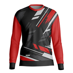 Camiseta de manga larga con cuello redondo y botones para hombre, sudadera informal deportiva para correr, camiseta básica con cuello en V - Product Image 3