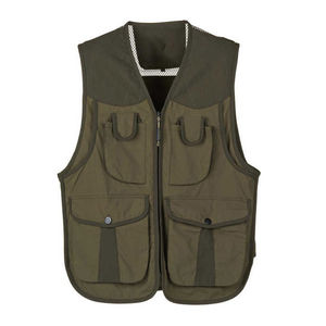 Gilet unisexe en velours côtelé respirant Cordura, multi-poches, personnalisable avec logo, pour l'hiver, la pêche, la chasse, la photographie, utilitaire - Product Image 1