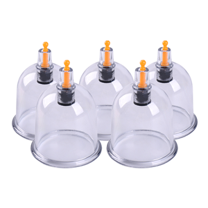 Set de Pistola de Masaje con Ventosas Baoyi, Bomba de Succión al Vacío Blanca, Ventosas de ABS Gruesas para Hijama, Certificación CE Clase I - Product Image 5
