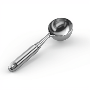 Cuchara para Helado de Alta Calidad, Cuchara para Servir Gelato, Acero Inoxidable, Duradera, Resistente al Óxido, Proveedor OEM - Product Image 4