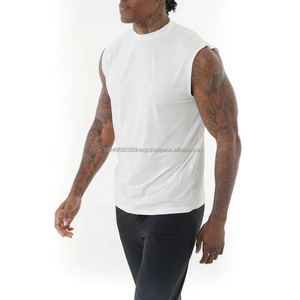 Camisetas sin Mangas de Estilo Vintage para Hombre, Elásticas en 4 Direcciones, Holgadas, Ligeras y Transpirables, para Correr - Product Image 1