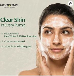 Nettoyant visage à l'eau de riz naturelle de qualité supérieure, élimine la saleté et l'excès de sébum, exportateur indien à bas prix, nettoyant visage à l'eau de riz - Product Image 5