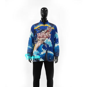 Sudadera con Capucha de Pesca al por Mayor UPF50+ Transpirable de Secado Rápido, Camiseta de Pesca por Sublimación con Logotipo Personalizado para Hombre y Mujer, Fabricante OEM - Product Image 4