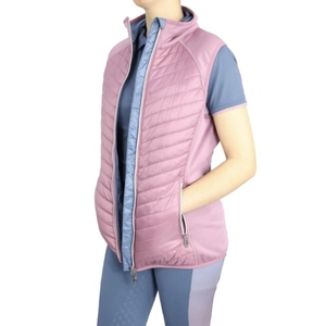 <b>Lightweight</b> Quilted Sleeveless Vest With Button Closure And Pockets Solid Color Unisex Design For Everyday Wear - Product Image 4