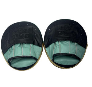 Guantes de Boxeo OEM No Boxing No Life Focus Mitt, Guantes de Entrenamiento de Boxeo de Alta Calidad, Diseño Curvo, Cuero Vacuno Profesional, Almohadilla Personalizada CP-FM-08 - Product Image 3