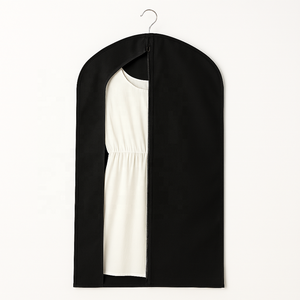 Sacs en mousseline de haute qualité, personnalisés, fabriqués directement en usine, pliables, luxueux, imprimés sur mesure, avec fermeture éclair, pour robes de mariée - Product Image 4