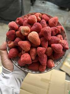 Fresas Liofilizadas Premium a Granel, Snack de Fruta Crujiente Natural Envasado al Vacío, Venta al por Mayor OEM - Sra. Tarina - Product Image 3