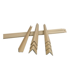 Custom <b>Cardboard</b> Edge Protector | L-Shaped Kraft Paper Angle Board for Pallet and Box Reinforcement - Product Image 1