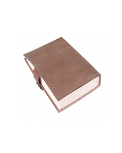 Leather Bound Journal – India Map Engraved, Brass Lock Closure, Handmade Vintage <b>Diary</b> for Travelers & Writers - Product Image 4