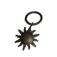 Anneaux de rideau métalliques silencieux de qualité supérieure avec doublure intérieure en nylon, glisse fluide, robustes, en laiton antique, pour rideaux à œillets