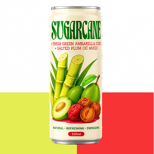 Jus de canne à sucre naturel 330 ml Prêt à boire Boisson aux fruits en conserve Saveurs rafraîchissantes - Product Image 2