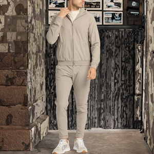 Stylish Tracksuits Zip up Hoodie Blank regular Windbreaker Sweatsuit |Mens Sports Tracksuit - Designer Activewear <b>Sets</b> new - Product Image 6