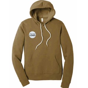 เสื้อฮู้ดออกกำลังกายผ้าฝ้าย/ใยไผ่ขนาดใหญ่พิเศษ Winter Street พร้อมโลโก้สั่งทำพิเศษ พิมพ์ลายดิจิทัลและปักลาย - Product Image 4