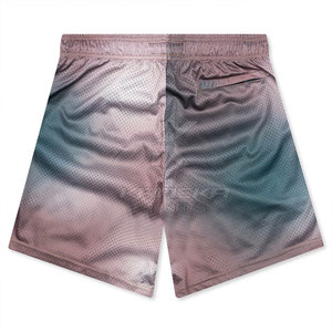 Shorts de basketball décontractés en coton tricoté 100 % de haute qualité, à taille mi-haute, séchage rapide, service OEM pour usage professionnel et amateur - Product Image 2