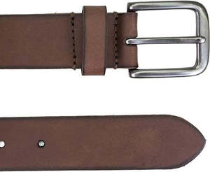 Cinturones de Cuero de Alta Calidad para Hombre, Estilo Único, Uso Casual, Longitud Personalizada, Diseño Moderno, Hebilla de Acero, Marrón y Caqui Reversible - Product Image 3