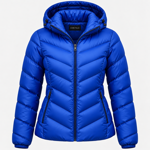 Chaqueta de Lana Acolchada con Capucha para Mujer 2026, Calidad Premium, Transpirable, Resistente al Viento, Cuello Abatible, Cómoda para Invierno - Product Image 6