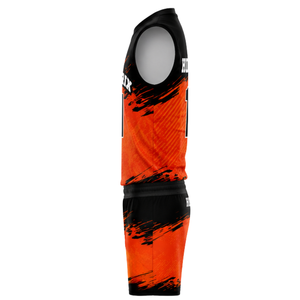 Uniforme de football américain 7v7 de haute qualité, logo personnalisé, numéro, nom de l'équipe, ensemble de maillots sublimés, vêtements de sport en polyester, fabricant - Product Image 4